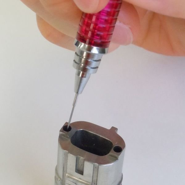 画像3: マイクロフィニッシュ 丸ヤスリ ショート   φ0.5mm #400 単品 (3)